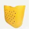 Bolso de playa de EVA amarillo de moda con asa diferente